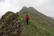 51 Discesa in cresta sul versante sud-ovest 